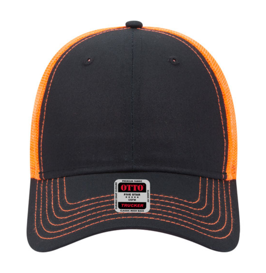 Black/Black/Neon Orange