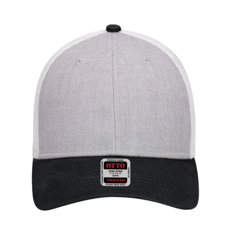 Black/Heather Gray/White