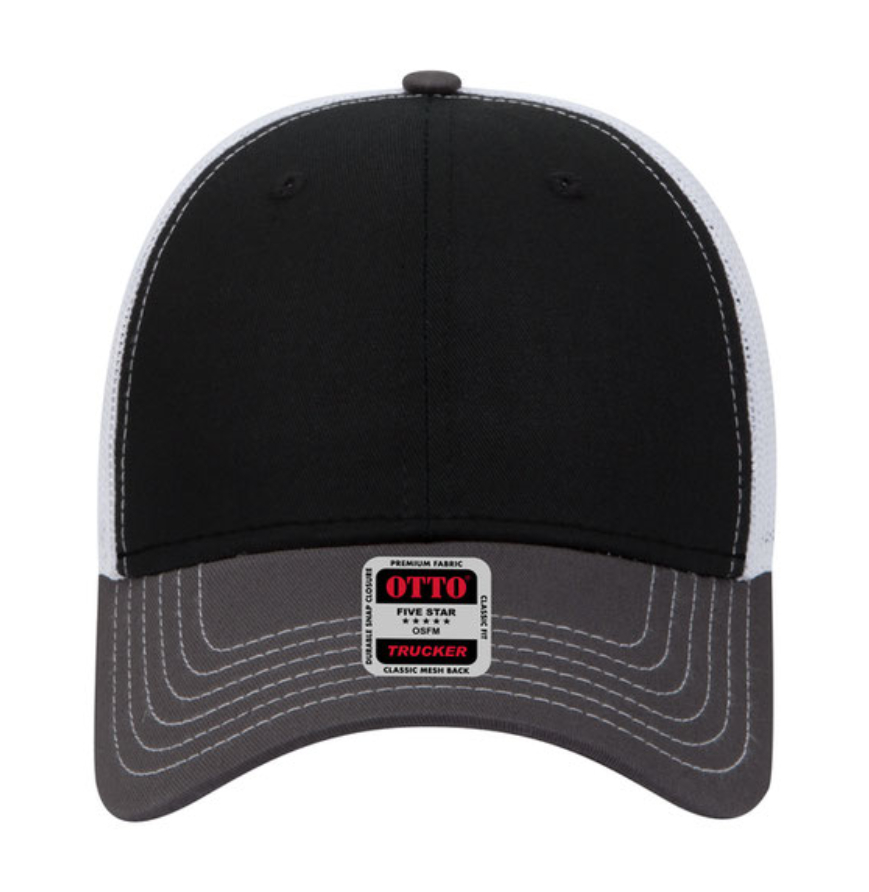 Charcoal Gray/Black/White