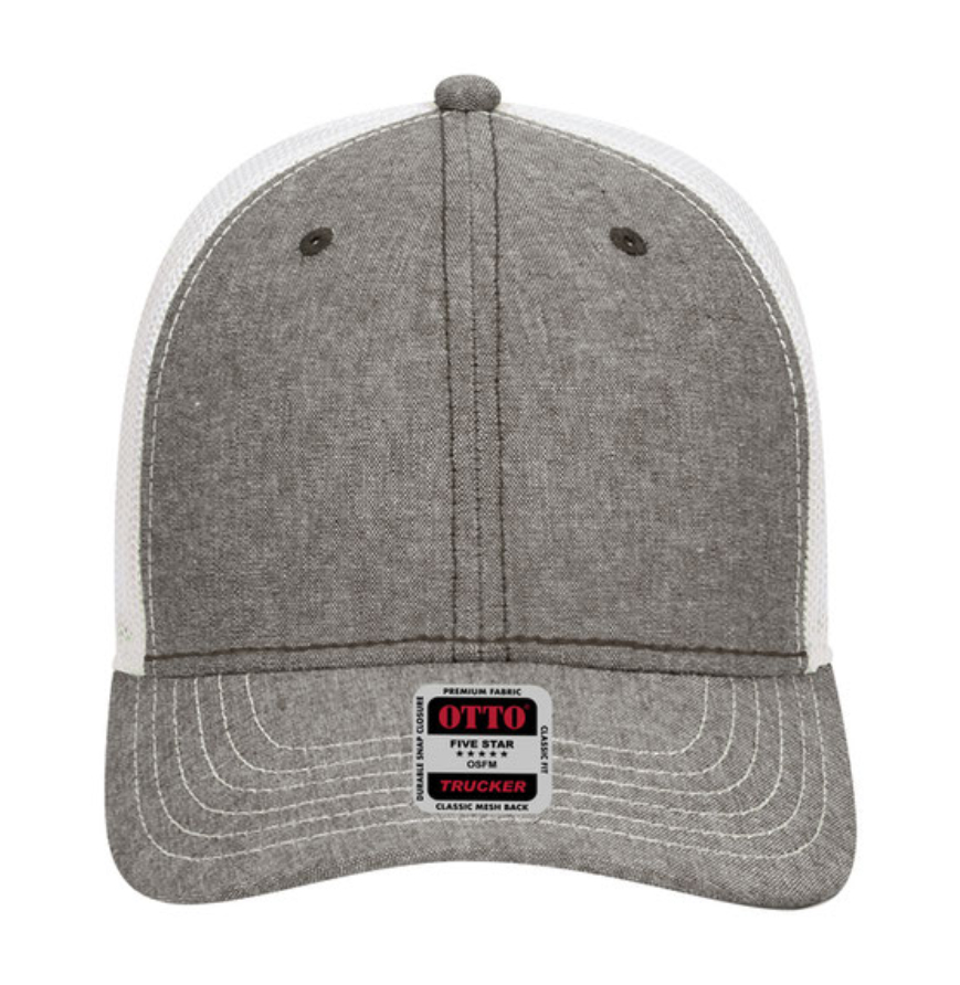 Charcoal Gray/White