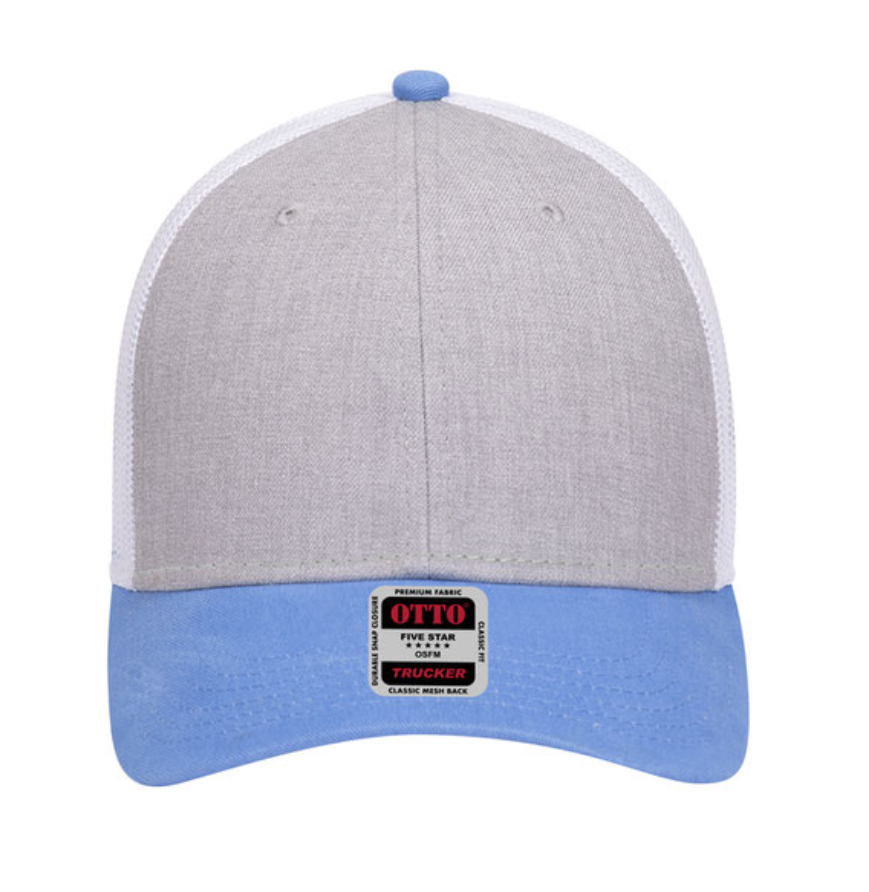 Columbia Blue/Heather gray/White