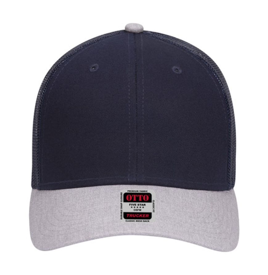 Heather Grey/Navy/Navy