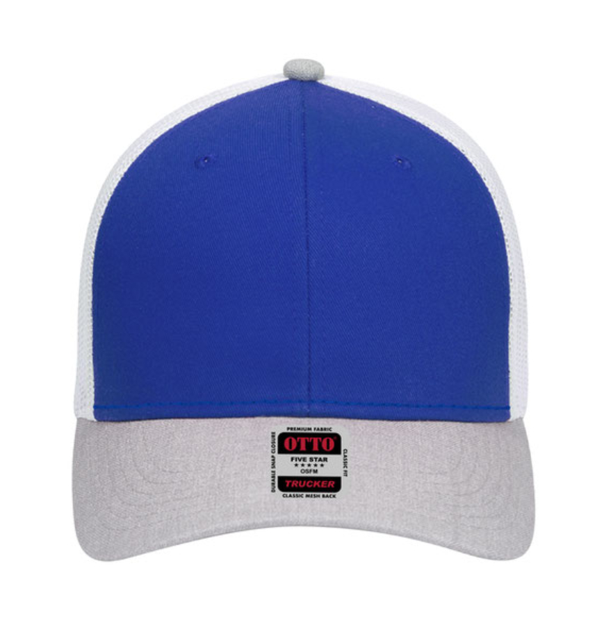 Heather Grey/Royal/White