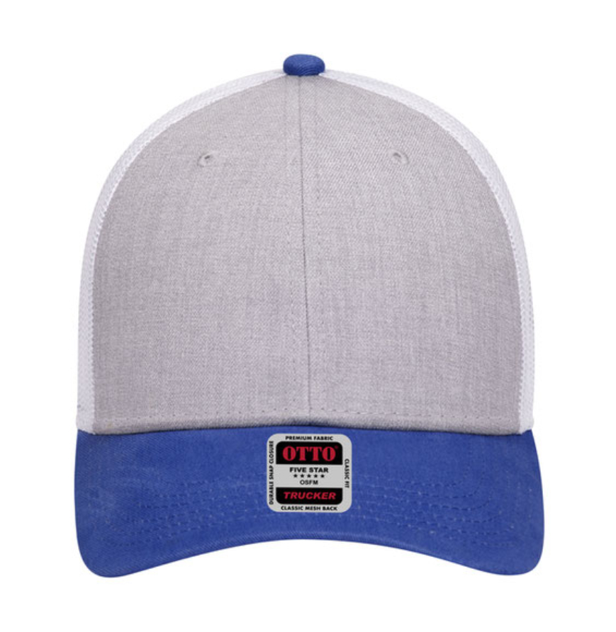 Royal/Heather Gray/White