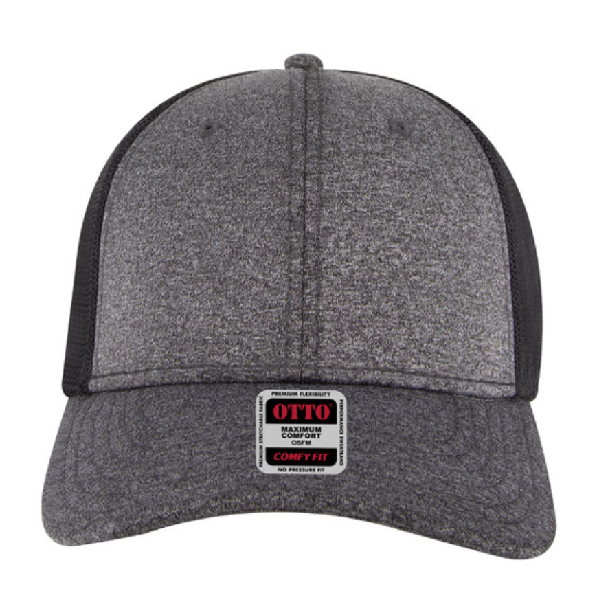 Otto Cap 83-1299 Heather Black/Heather Black/Black front