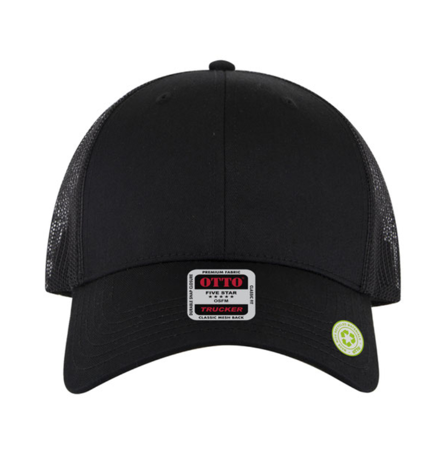 Otto Cap 83-4 Black front