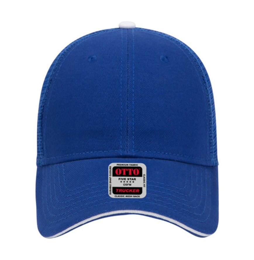 Otto Cap 84-482 Royal/Royal/White front
