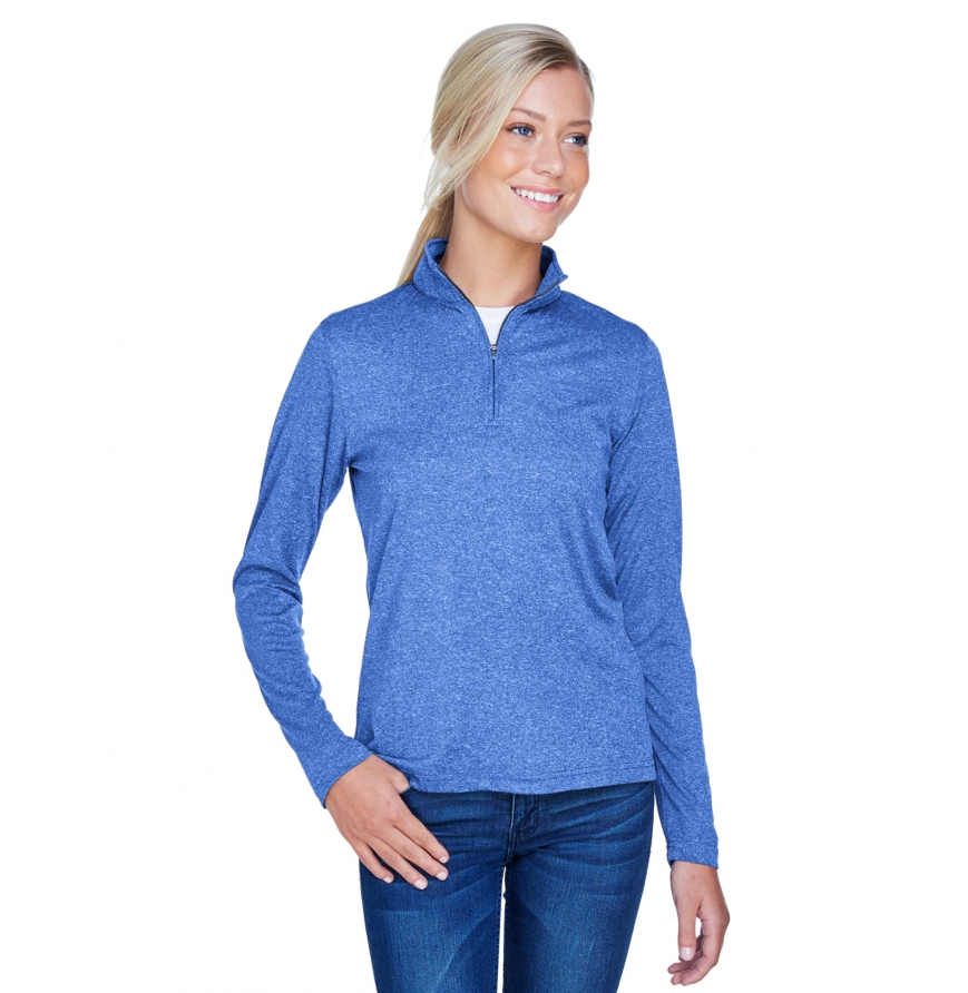 UltraClub 8618W Royal Heather front