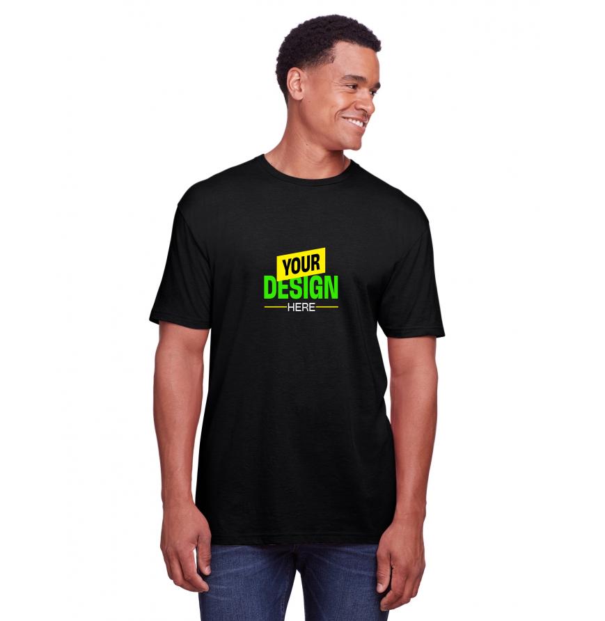 Gildan G640CVC Pitch Black front