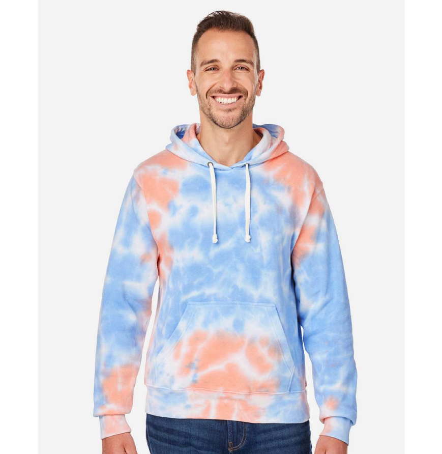 Sunset Tie Dye color