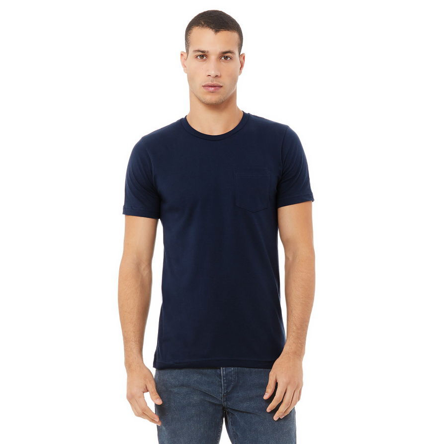 Bella + Canvas 3021 Navy front