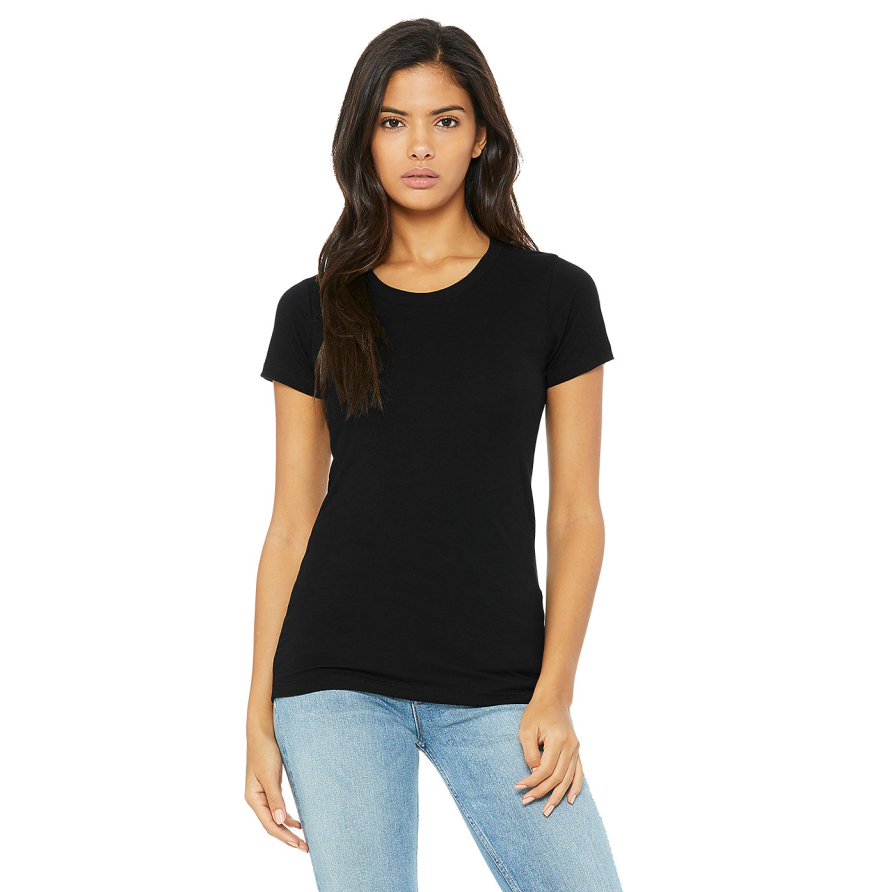 Bella + Canvas B8413 Solid Blk Trblnd front