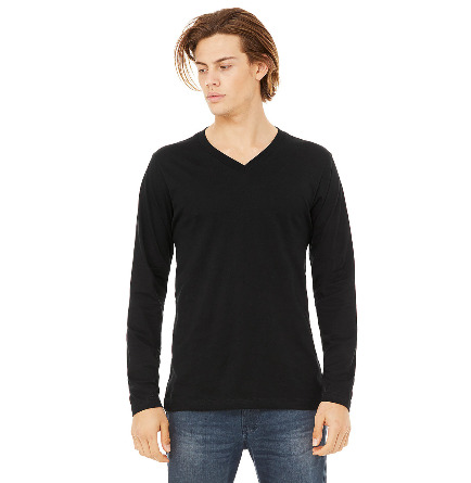 Tシャツ・カットソー GLOWNY G CLASSIC VNECK LONG SLEEVE NAVY 23T0029 V-Neck T-Shirt | Old Navy