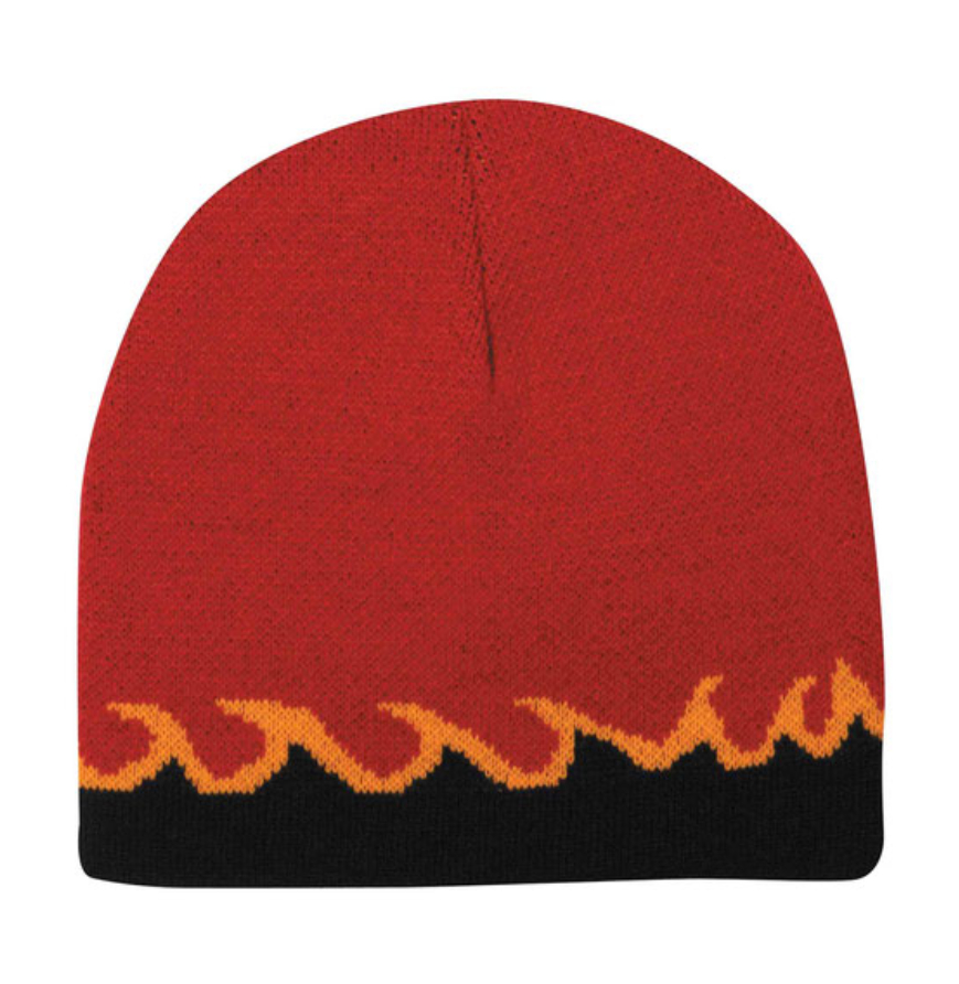 Otto Cap 91-628 Red/Black/Gold front