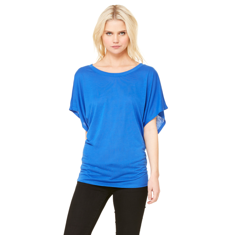 Bella + Canvas 8821 True Royal front