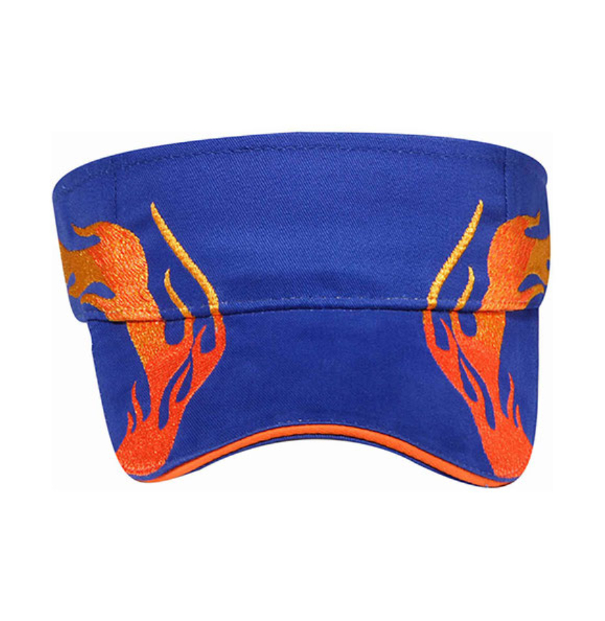 Otto Cap 96-541 Royal/Computer/Burnt Orange front