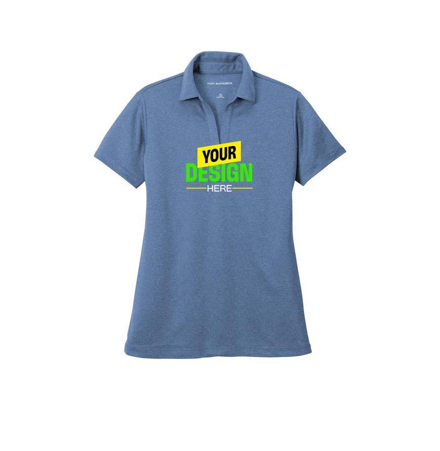 Port Authority LK542 Moonlt Blue He front