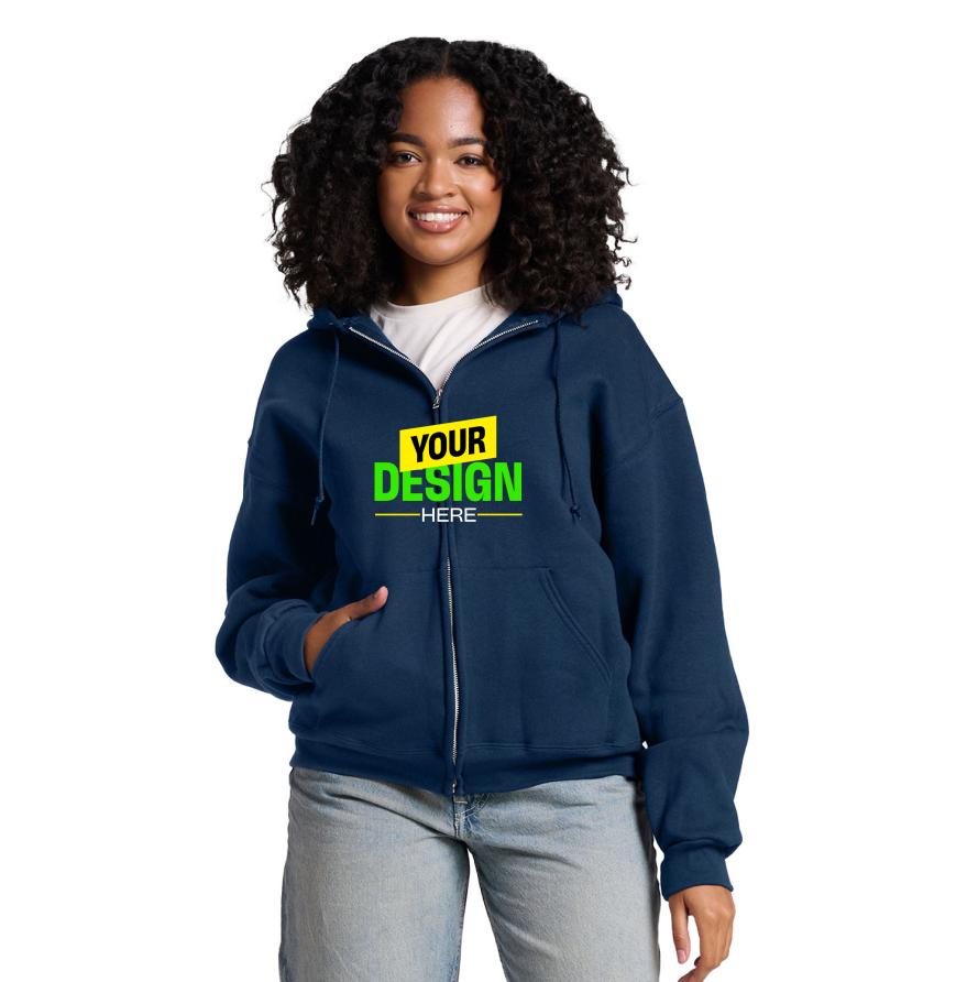 Jerzees Z12MR WASHED NAVY front