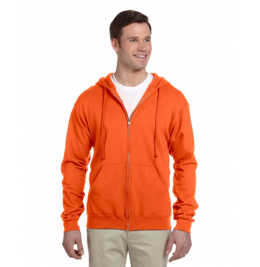 Jerzees 993 NuBlend Zip Hoodie Sweatshirt | Wholesale