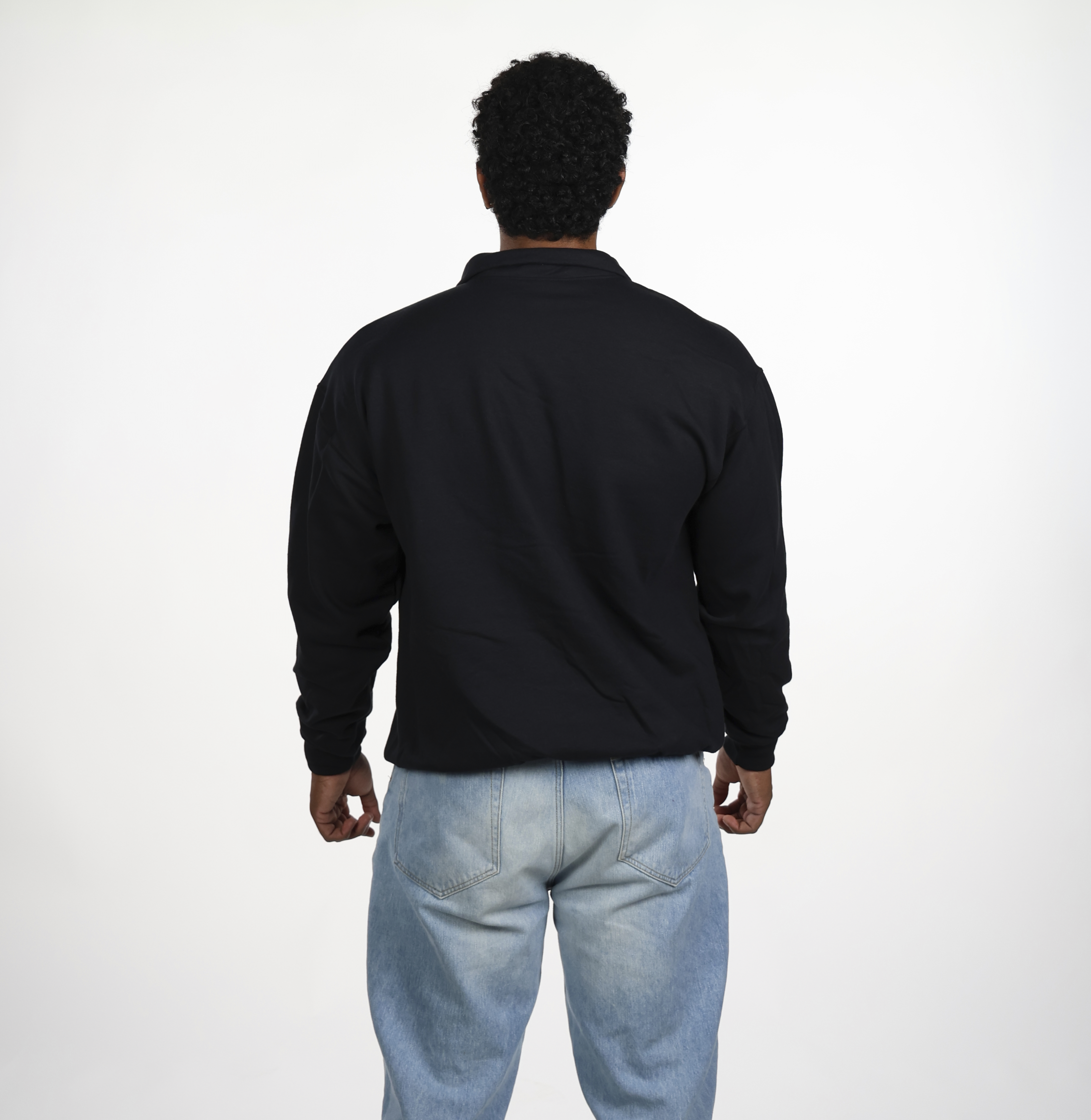 995M Adult NuBlend Quarter-Zip Cadet Collar Sweatshirt | Jerzees