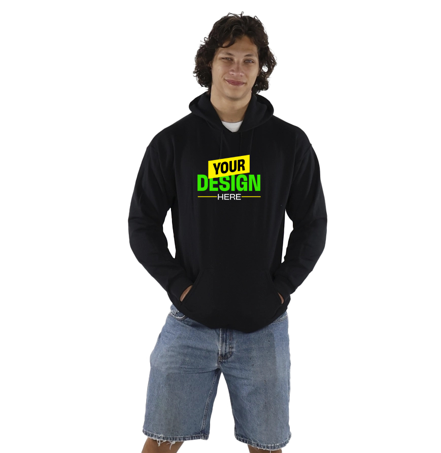 Jerzees 996 Black front