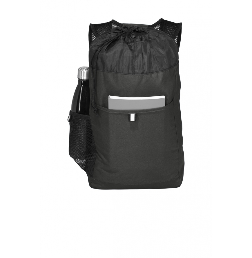 Port Authority BG211 Black/ Black front