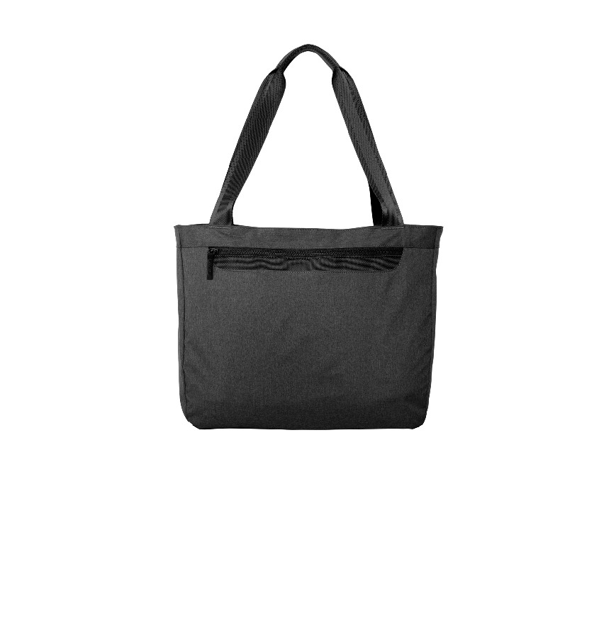 Port Authority BG423 Graphite Heather/ Black front