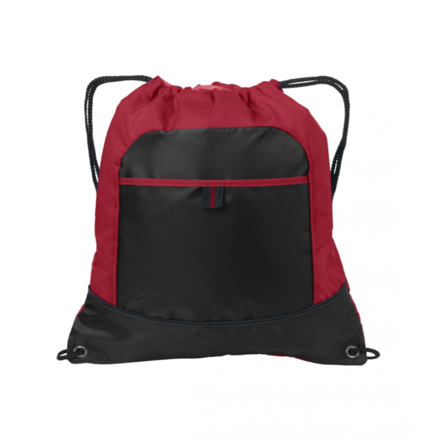 Port Authority BG611 True Red/ Black front