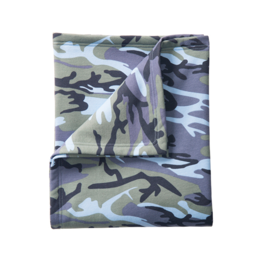 Port & Company BP78C Woodland Camo front