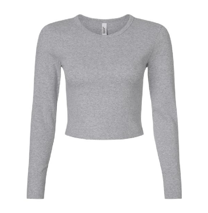 American Apparel BR2107 Heather Grey front