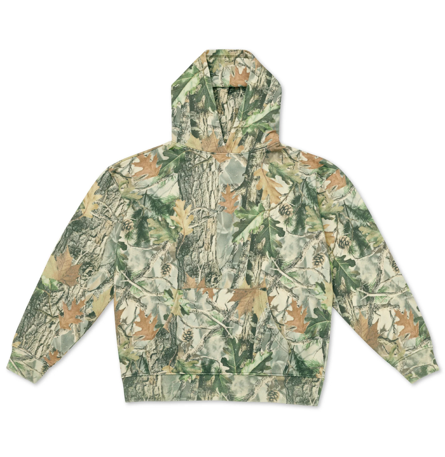 Cotton Collective CCHOD475SNW Vintage Wood Camo front