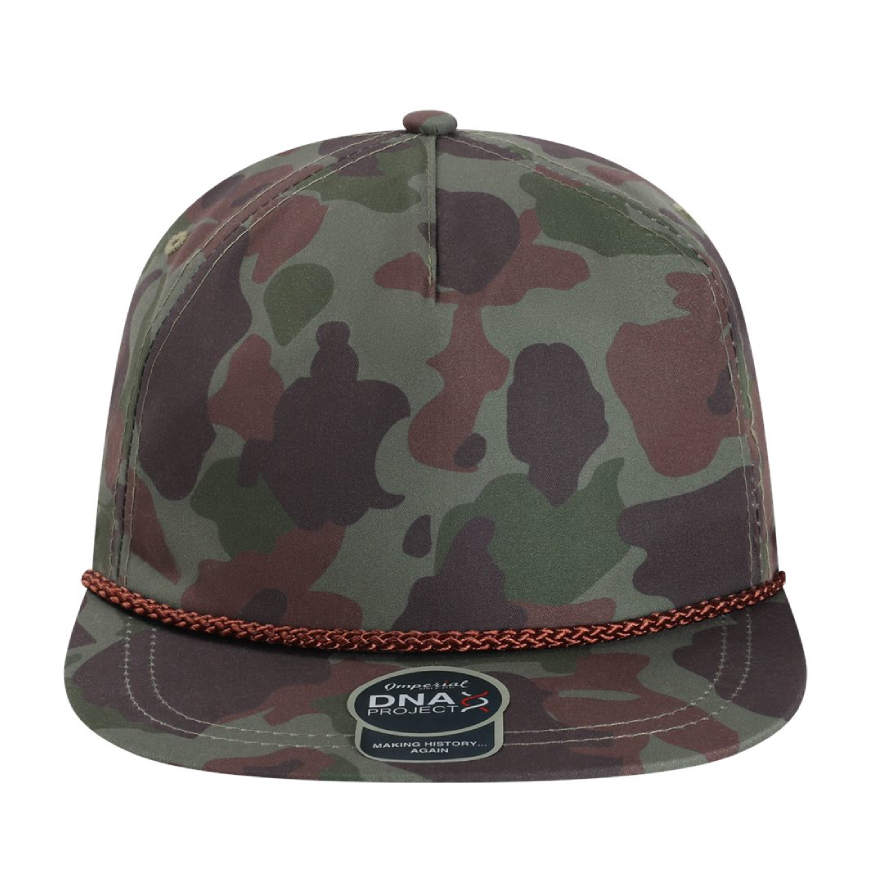 Imperial Caps DNA010 Frog Skin Camo/ Green front