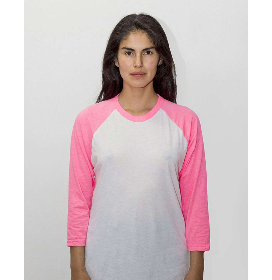 Los Angeles Appare FF53 White/ Neon Heather Pink front