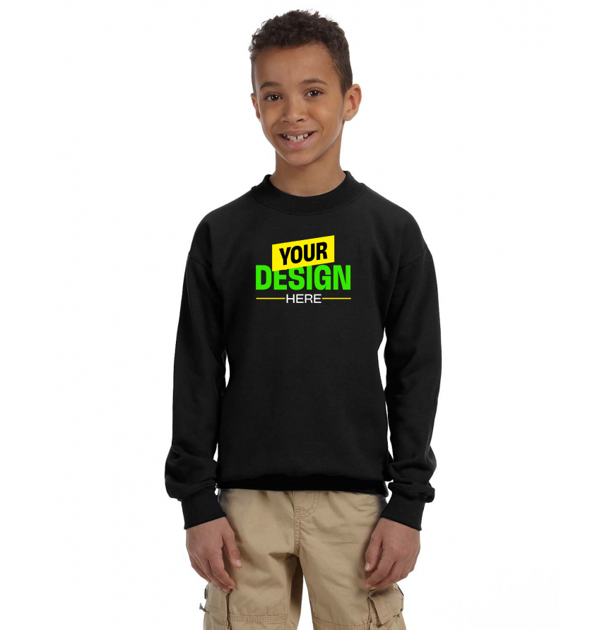 Gildan G180B Black front