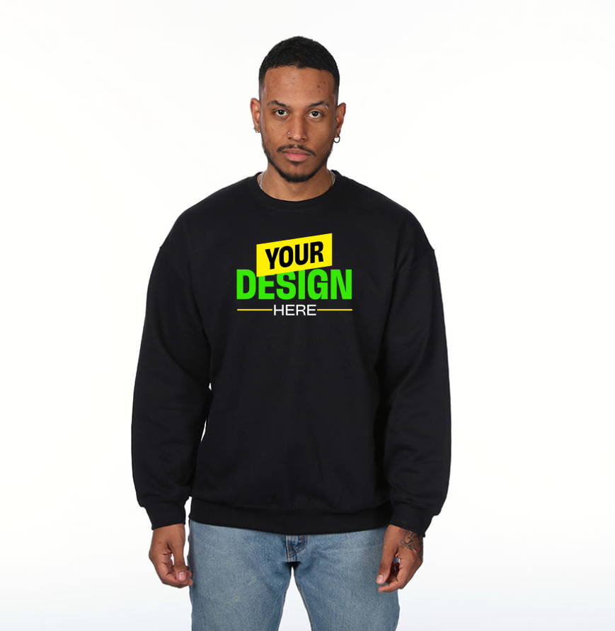 Gildan G180 Black front