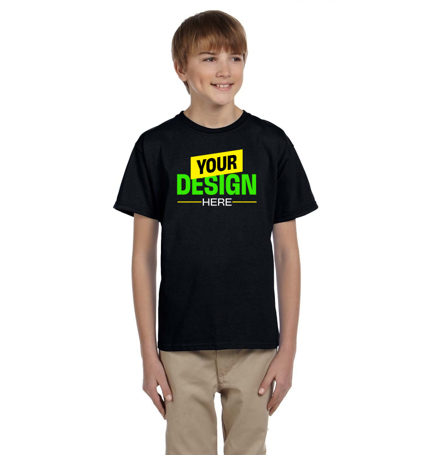 Gildan G200B Black front