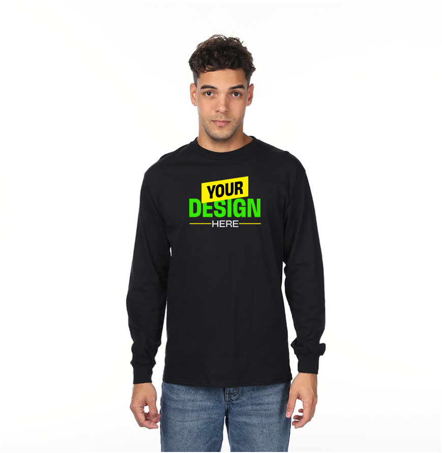 Gildan G240 Black front