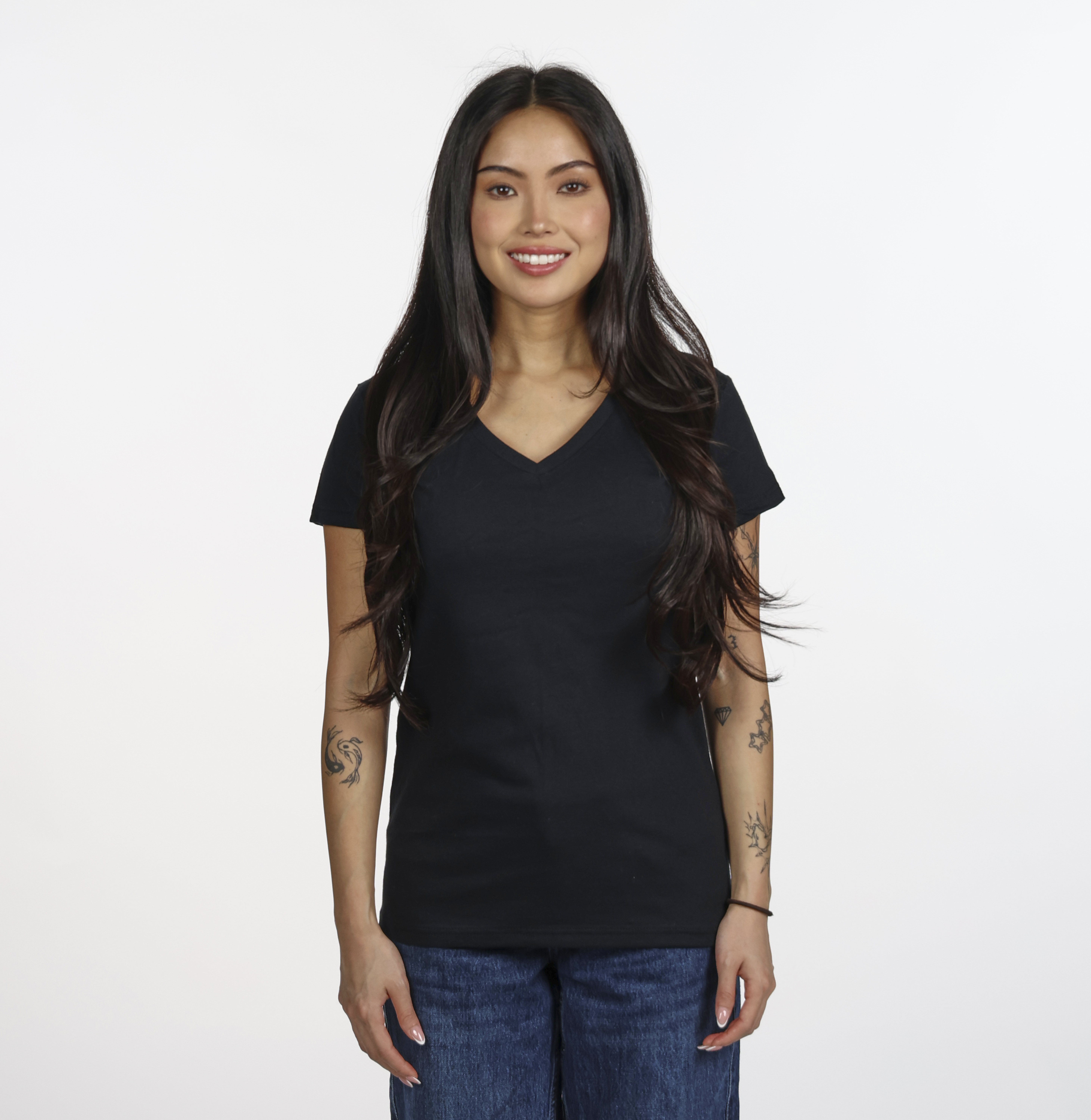 Gildan G500VL Black front