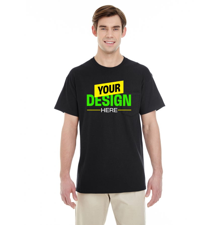 Gildan G530 Black front