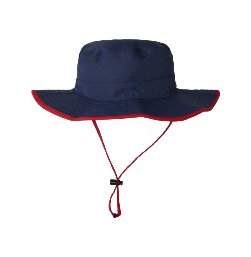Navy/ Red color