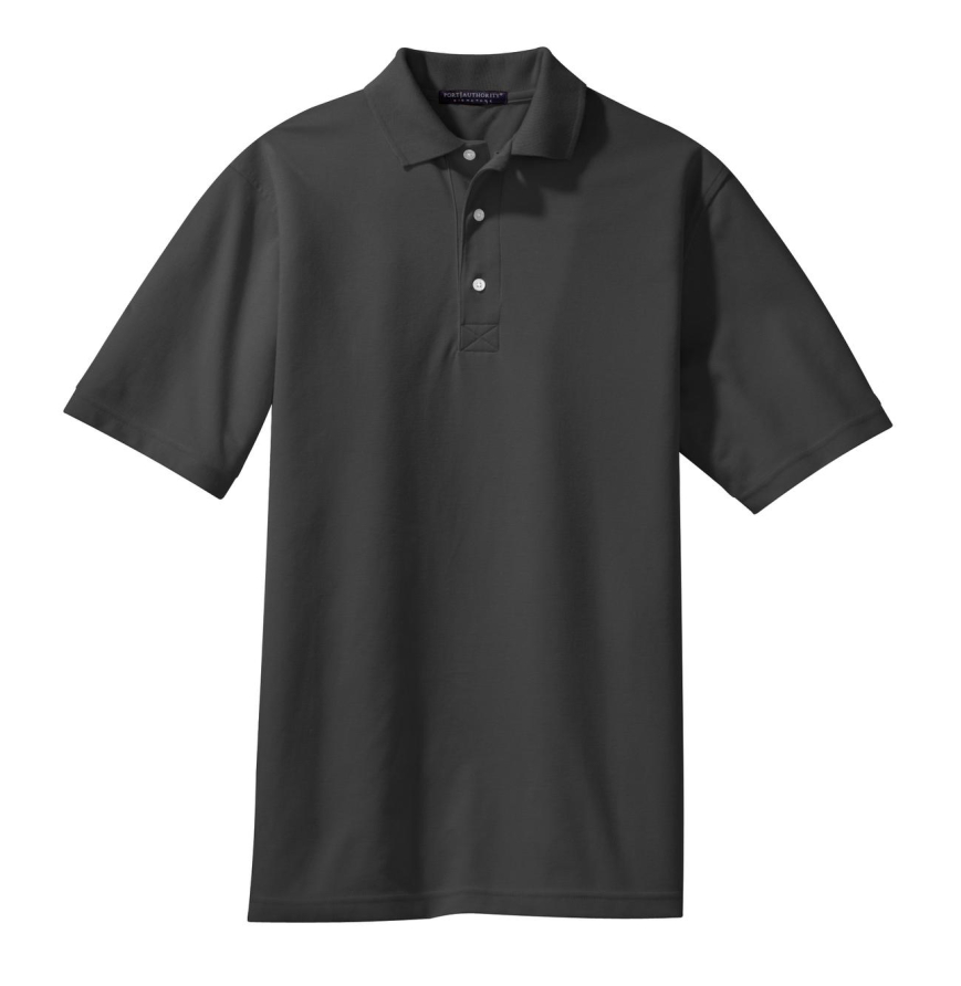 Port Authority K455 Charcoal front