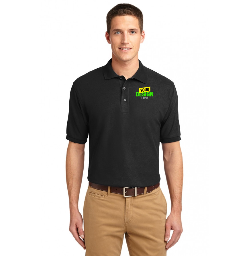 Port Authority K500 Black front