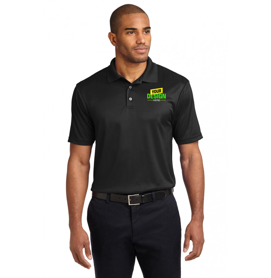Port Authority K528 Black front