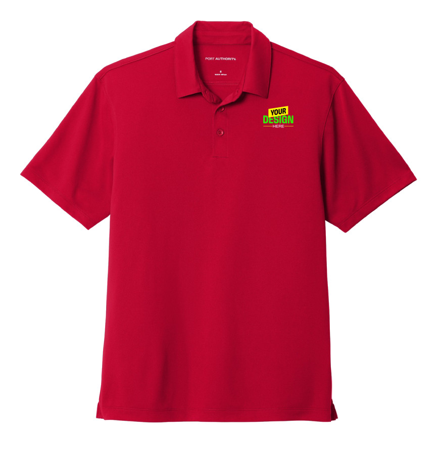 Port Authority K750 Rich Red front