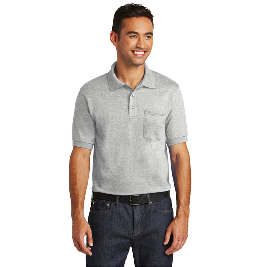 Port & Company KP55P Ash front