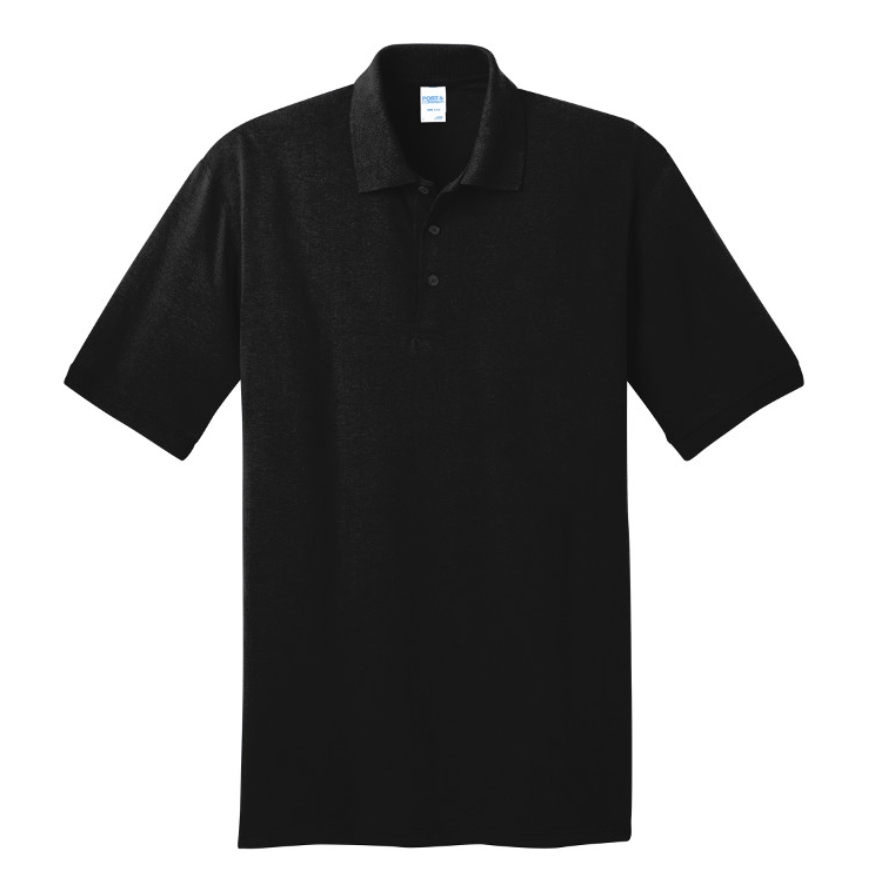 Port & Company KP55 Jet Black front