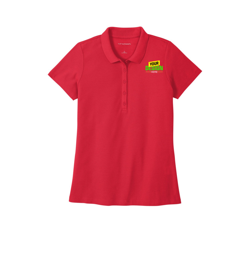 Port Authority LK810 RichRed front