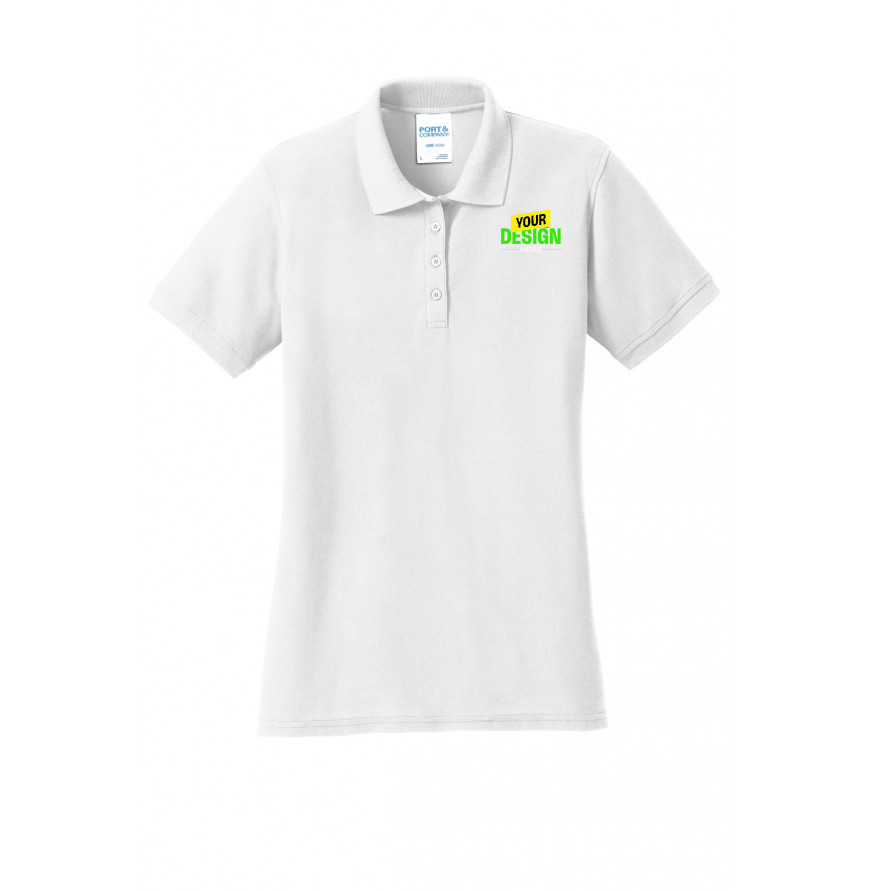 Port & Company LKP155 White front