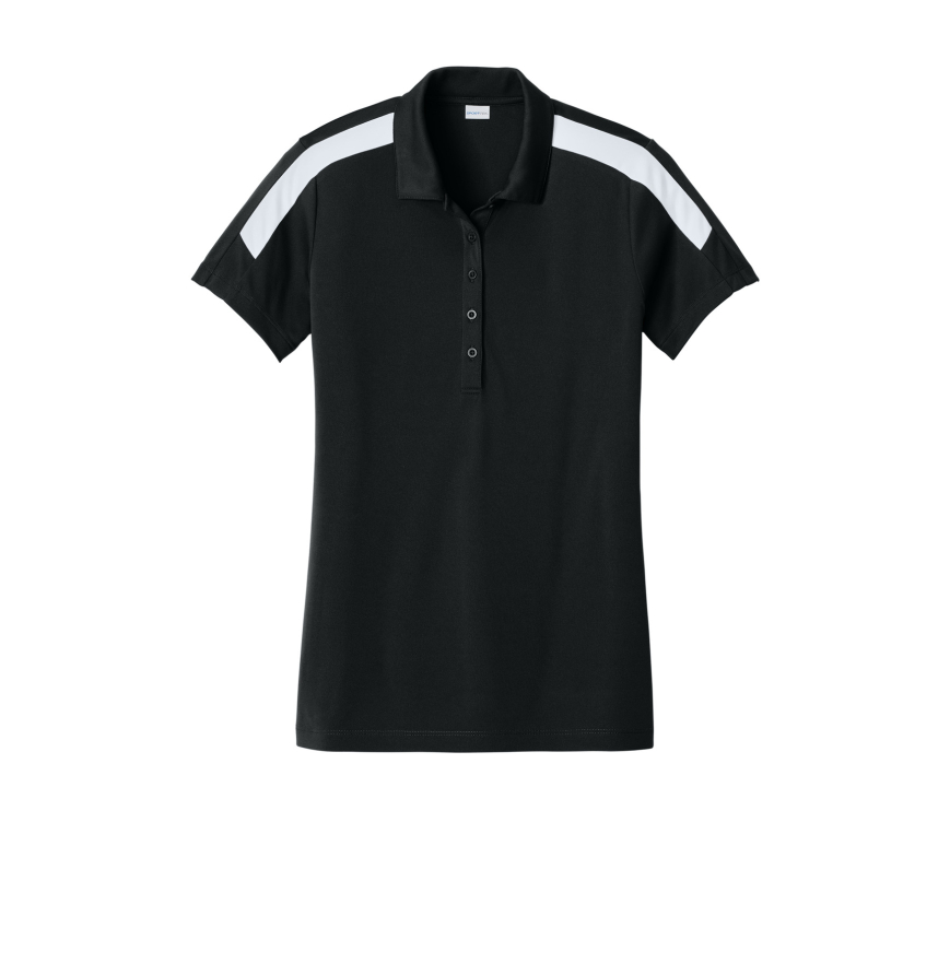 Sport-Tek LST104 Blk/White front