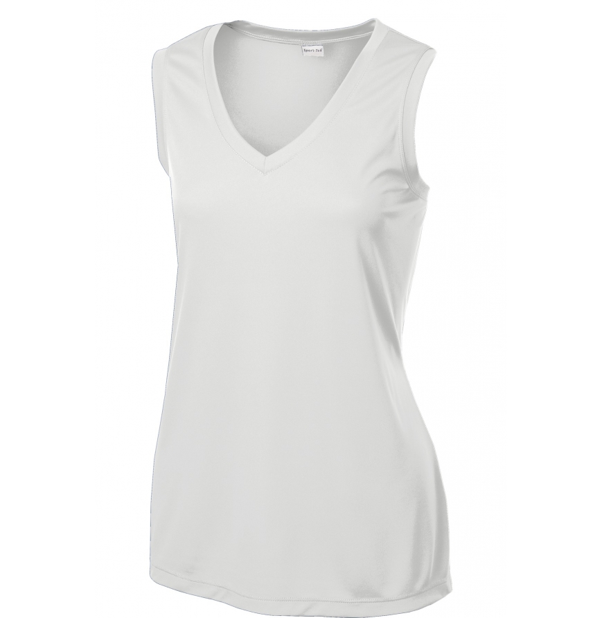 Sport-Tek LST352 White front